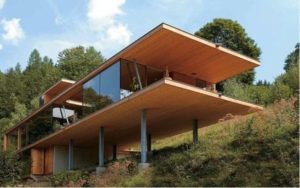 Casa de madera eficiente
